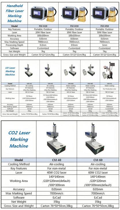 FYlD-Feiyide Split Type Phone Case Printing Machines CNC Metal Engraving Machinery 20/30/50/70/100w laser engraver fiber laser marking machines